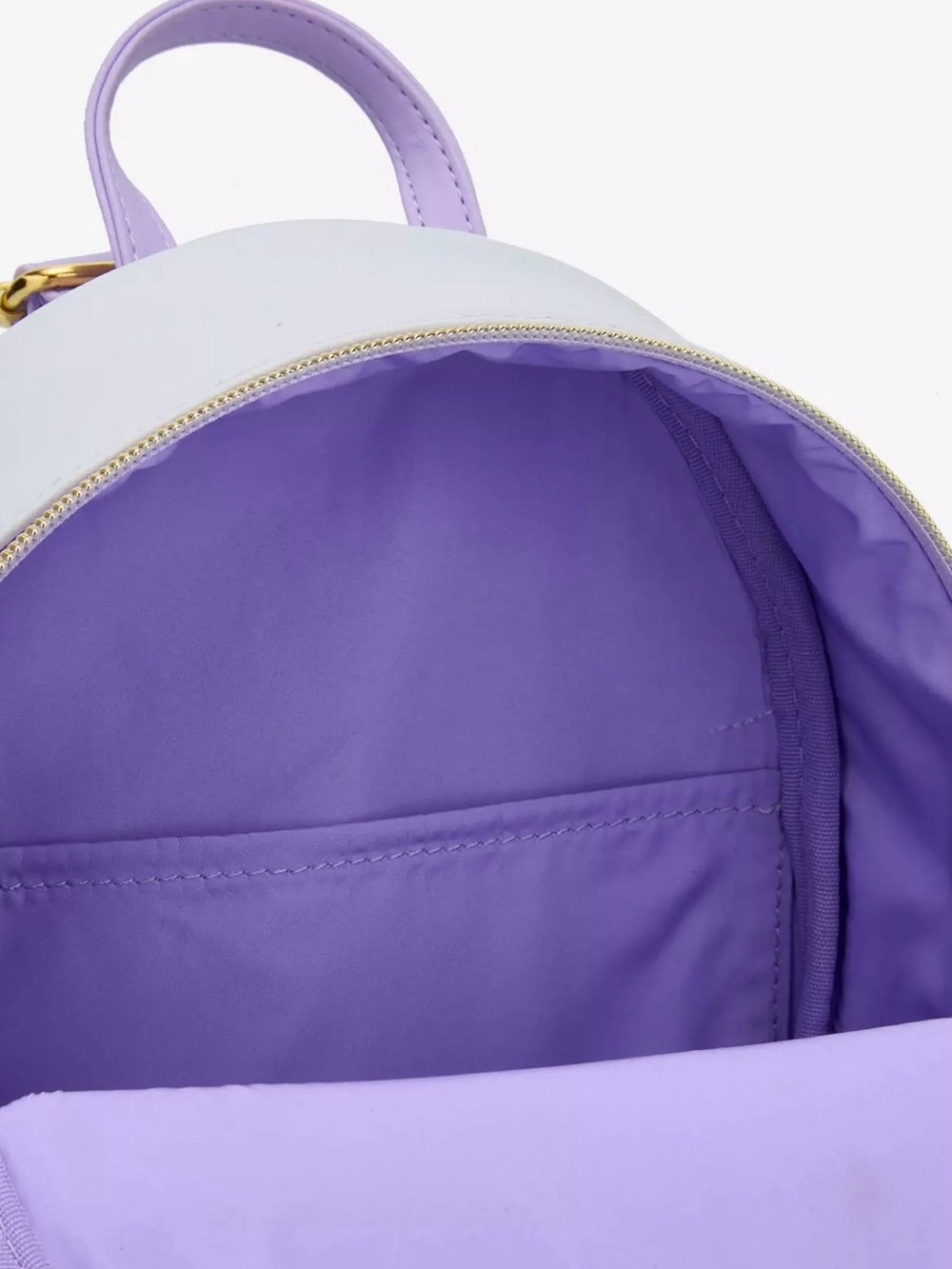 Loungefly Disney NWT Jasmine Lavender Mini Backpack - Picture 5 of 6